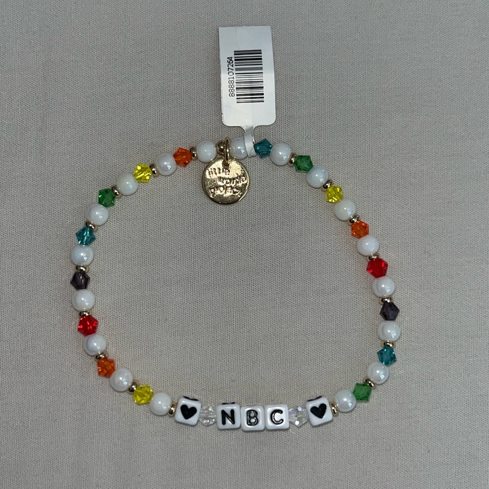 NBC Hearts Little Words Project Bracelet - Shop at NBC Studios Exclusive NWOT